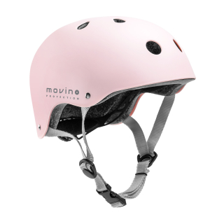 Cyklistická prilba Movino, veľkosť 48-52 cm, ružová